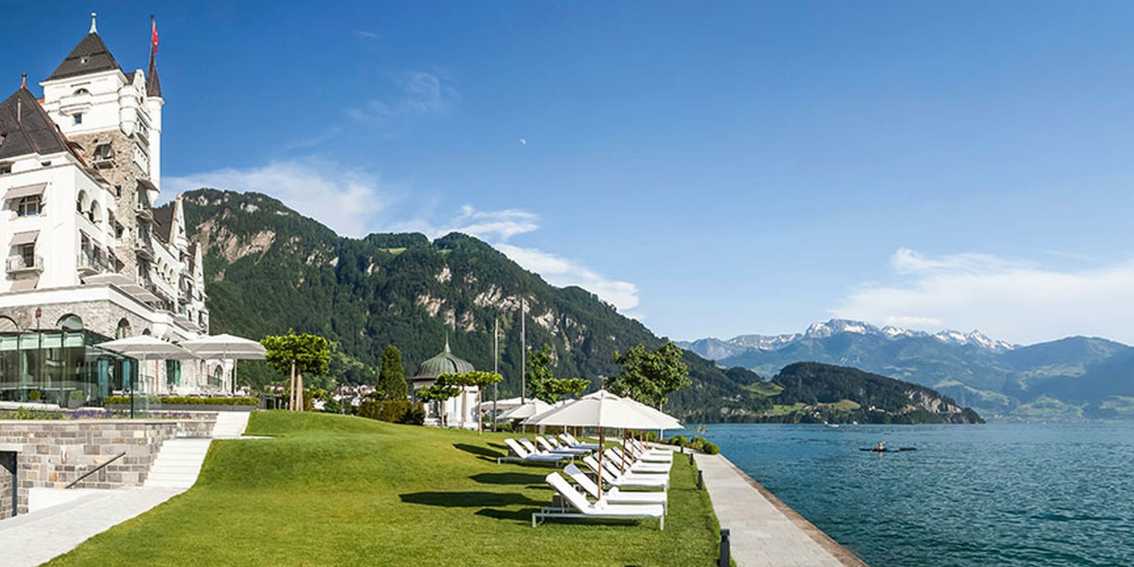 Park Hotel Vitznau – Recreation on the lake's shore
